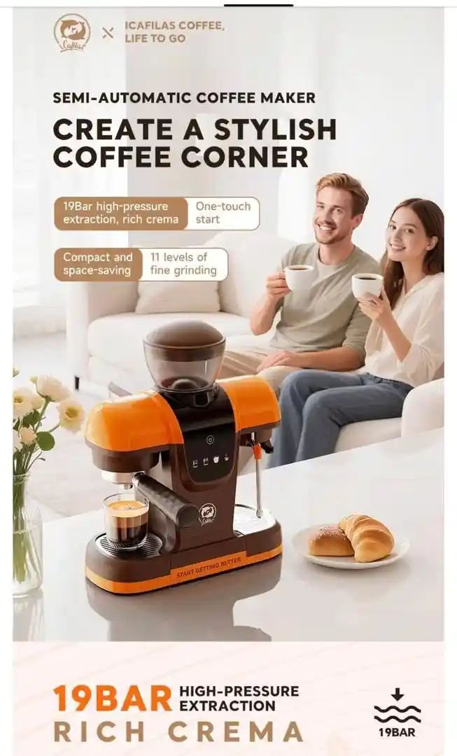 اسپرسوساز نیمه‌اتوماتیک آی‌کافیلاس مدل ME2603