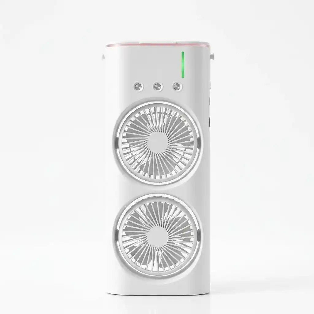 پنکه رو میزی مه پاش دوقلو مدل double Spray Fan