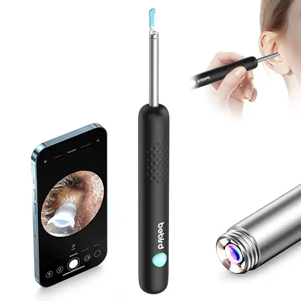 گوش پاک کن هوشمند بیبرد مدل R1+ | دارای دوربین HD 8MP