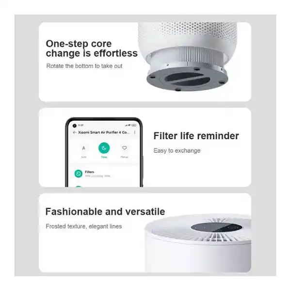 دستگاه تصفیه هوا شیائومی مدل Air Purifier 4 Compact