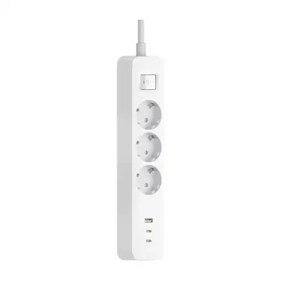 سه راهی و شارژر رومیزی ۳ پریز شیائومی مدل Xiaomi 20W Power Strip