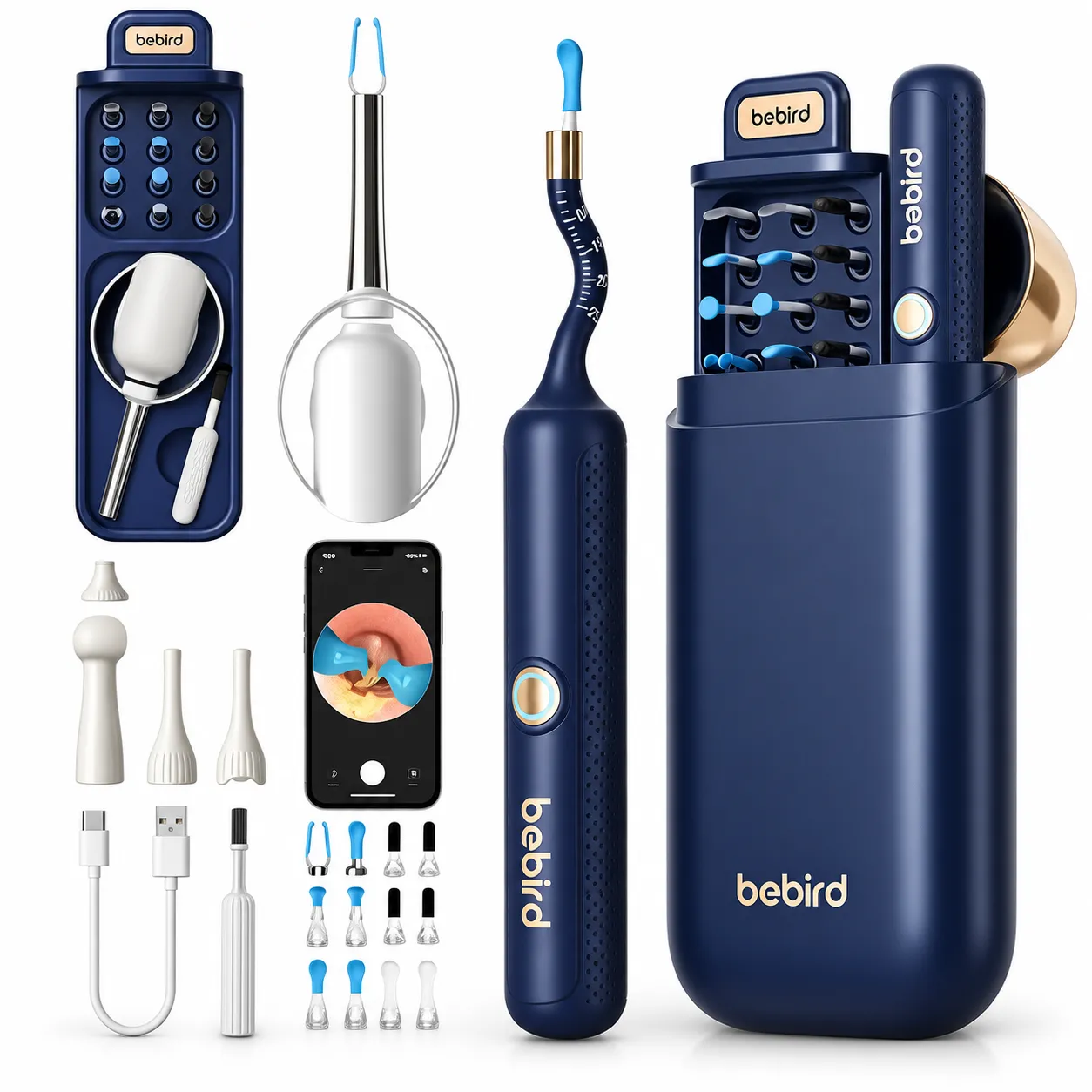 گوش پاک کن هوشمند شیائومی مدل Bebird I35R